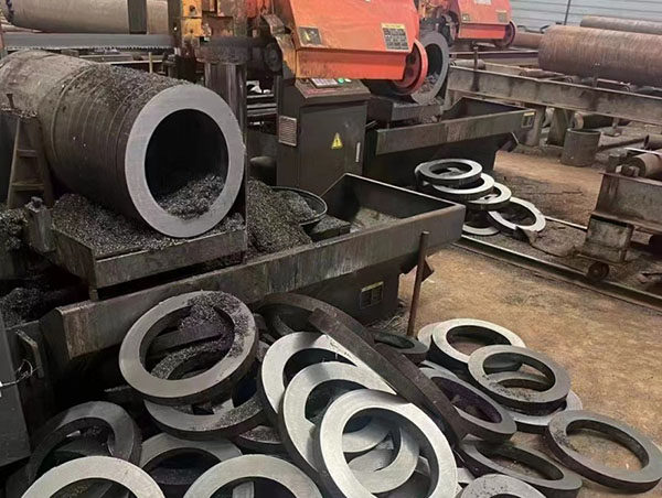 申扎20G无缝钢管切割